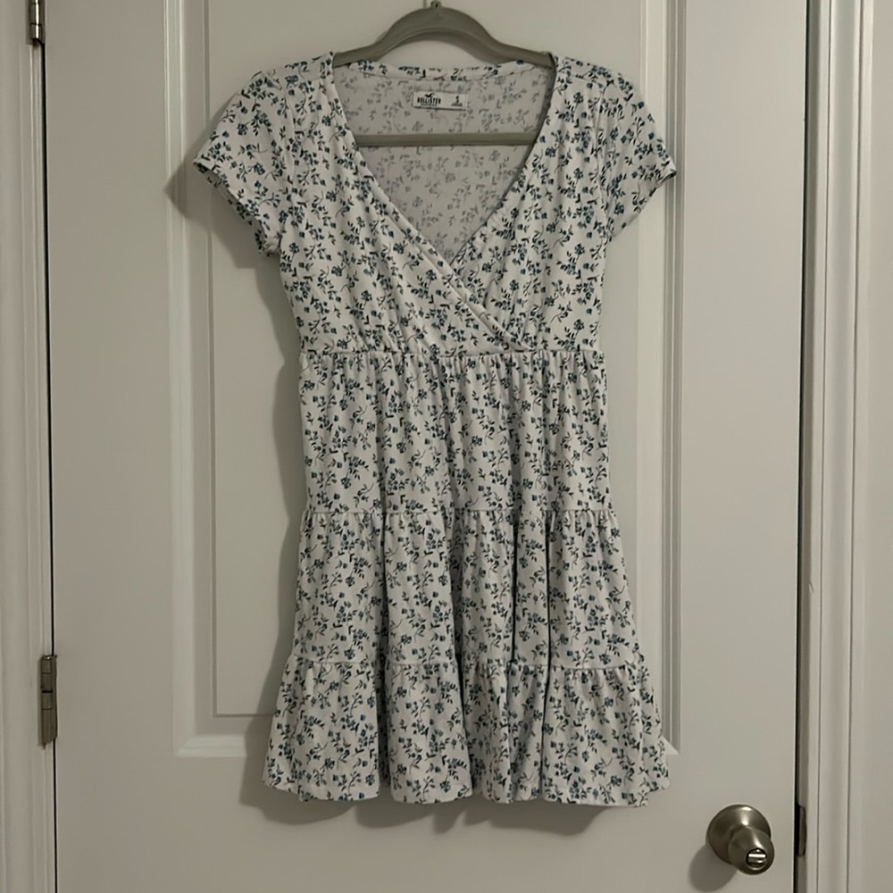 Cute blue floral dress
